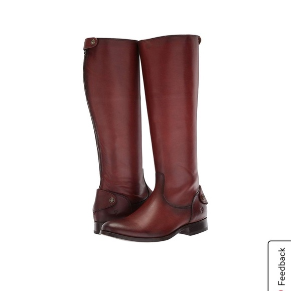frye zip back boots
